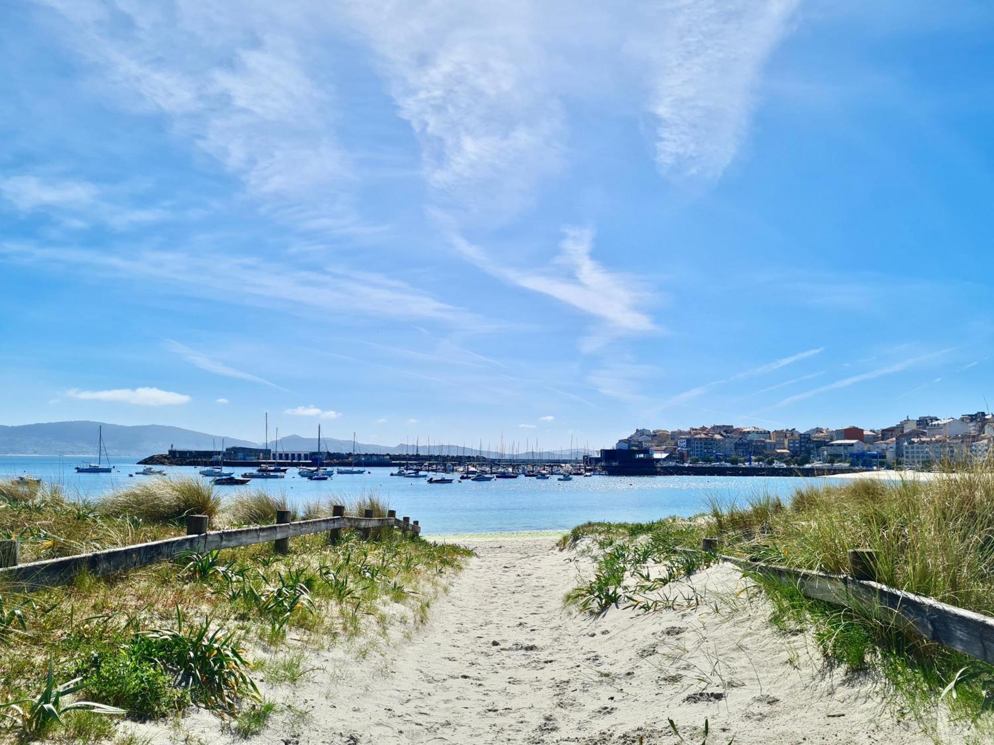 Apartament Apartamento En La Playa! Sanxenxo Zewnętrze zdjęcie